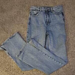 Old Navy Blue Straight Leg Jeans Classic Denim